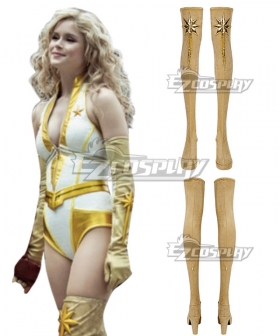 The boys 2 starlight Golden Shoes Cosplay Boots