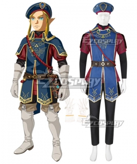 The Legend of Zelda: Breath of the Wild Link Royal Guard DLC Cosplay Costume