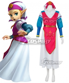 The Legend Of Zelda: Ocarina Of Time Princess Zelda Young Zelda Cosplay Costume