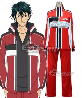The Prince of Tennis II Houou Byodoin Ryoga Echizen Red Cosplay Costume
