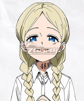 The Promised Neverland Anna White Golden Cosplay Wig