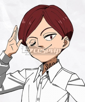 The Promised Neverland Nat Red Cosplay Wig
