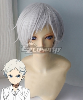 The Promised Neverland Norman White Cosplay Wig