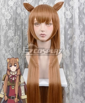 The Rising Of The Shield Hero Raphtalia Brown Cosplay Wig