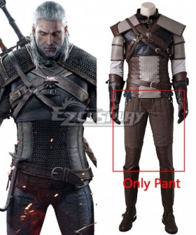 The Witcher 3 Wild Hunt Geralt Of Rivia Cosplay Costume - Only Pant