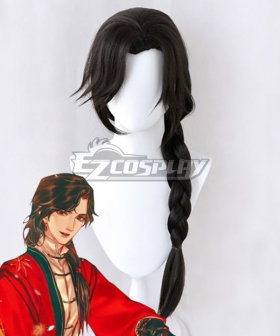 Tian Guan Ci Fu Heaven Official's Blessing Comic Young Hua Cheng Black Cosplay Wig