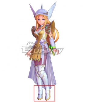 Trials of Mana Riesz Vanadis White Shoes Cosplay Boots