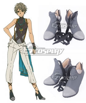 Violet Evergarden Iris Cannary Gray Cosplay Shoes
