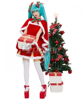 Vocaloid Hatsune Miku Christmas 2019 Cosplay Costume