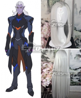 Voltron: Legendary Defender Lotor White Cosplay Wig