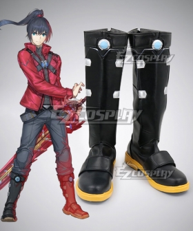 Xenoblade Chronicles 3 Noah Black Shoes Cosplay Boots