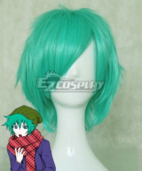 Your Turn to Die Shin Tsukimi Green Cosplay Wig