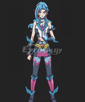 Yu-Gi-Oh! VRAINS Blue Maiden Aoi Zaizen Cosplay Costume