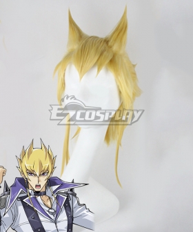 Yu-Gi-Oh! Yugioh 5D's Jack Atlus Jack Atlas Golden Cosplay Wig