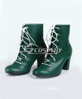 Sailor Moon Kino Makoto Sailor Jupiter Green Cosplay Shoes