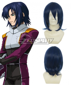 Gundam Seed Athrun Zala Dark Blue Cosplay Wig-010A