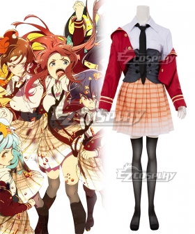 Zombieland Saga Season 2 Konno Junko Minamoto Sakura Nikaidou Saki Hoshikawa Lily Mizuno Ai Yuugiri Cosplay Costume is $53.99 (44% off)