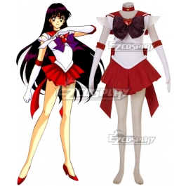 Sailor Moon SuperS Cosplay Costume Accessory Sailor Mars Hino Rei Waist Bowknot 