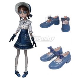 Identity V Gardener Emma Woods Boudoir Dream Halloween Blue Cosplay Shoes