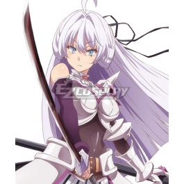 Redo of Healer Kureha Clyret Silver Cosplay Wig