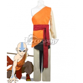 The Last Airbender Cosplay Aang Cosplay Boots Shoes NN.245 Hot！ Anime Avatar 