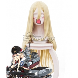 Azur Lane Bismarck Yellow Cosplay Wig B461g Bismarck flanked by two unrevealed characters. azur lane bismarck yellow cosplay wig b461g