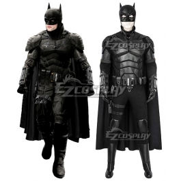 The Batman Bruce Wayne Cosplay Costume Pants Cloak Halloween Outfit Suit