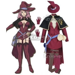 Black Clover Vanessa Enoteca Clothing Cos Cloth Uniform Cosplay Costume