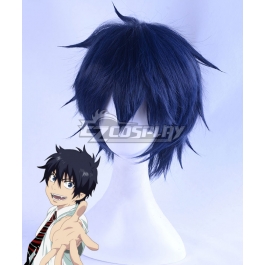 Blue Exorcist Ao No Exorcist Okumura Rin Dark Blue Cosplay Wig 212a Painting done in watercolor and then scanned and touched up in photoshop. blue exorcist ao no exorcist okumura rin dark blue cosplay wig