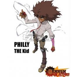 Cannon Busters Philly The Kid Cosplay Costume
