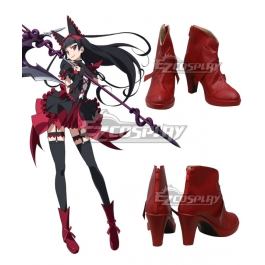 Details about   Custom Made Gate Jieitai Kanochi nite Rory Mercury Cosplay COSTUME Shoes Boots 