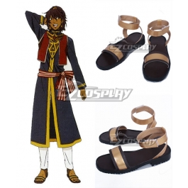 Telacos Black Butler Kuroshitsuji Prince Soma Cosplay Shoes Boots Custom Made 