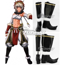 Fire Emblem Felicia cosplay shoes Boots Custom Made hot:Free shipping 