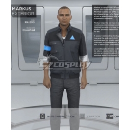 Detroit Become Human Markus Cosplay Costume
