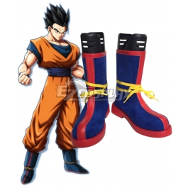 Dragon Ball Super Ultimate Son Gohan Blue Shoes Cosplay Boots
