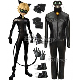 Miraculous Ladybug Adrien Cat Noir Cosplay Costume