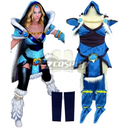 Dota 2 Crystal Maiden Cosplay Costume