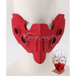 Tokyo Ghoul Tatara Cosplay Red Mask Halloween Holiday Props FRP Matterial 