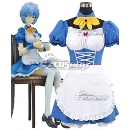 Neon Genesis Evangelion Ayanami Rei Cosplay Costume Kimono Bathrobe Dress
