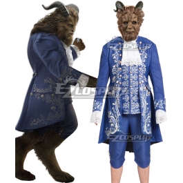 Halloween Mask 2017 Beauty and the Beast Prince Mask Movie Cosplay Costume