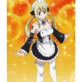 Fairy Tail Virgo Lucy Heartfilia Cosplay Costume