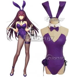 Fate/Grand Order Scáthach/Sgathaich Bunny Girls Outfits Halloween Carnival Suit Cosplay Costume main image 1