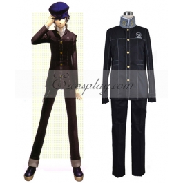 Shin Megami Tensei Persona 4 Yasogami Yu Narukami Cosplay Costume School Uniform