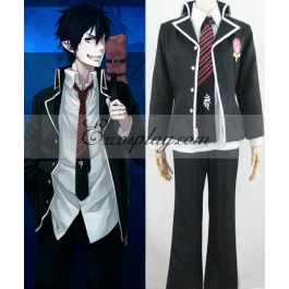 Blue Exorcist Ao No Exorcist Okumura Rin School Uniform Cosplay Costume