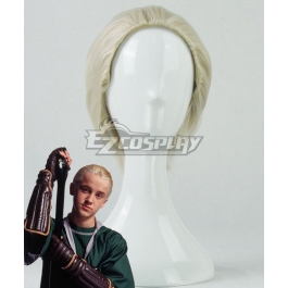 Harry Potter Young Draco Malfoy Golden Cosplay Wig