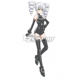 Choujigen Game Neptune Black Heart Noire Uniforms Lolita Dress Cosplay #
