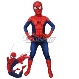 Kids Marvel Ultimate Spider Man Season1 Peter Parker Cosplay Costume