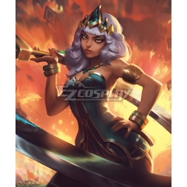 League Of Legends Empress Of The Elements Qiyana Cosplay Costume