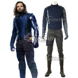 Marvel Avengers Infinity War Winter Soldier James Buchanan Barnes Bucky Barnes Cosplay Costume