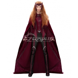 Marvel Wanda Vision Wanda Maximoff Witch Cosplay Costume